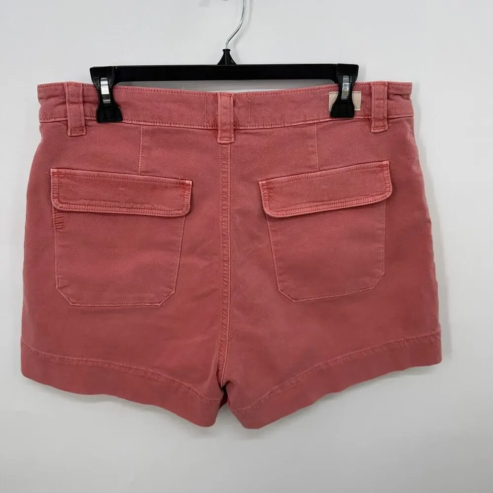 PAIGE New Mayslie Denim Shorts in PInk // 31